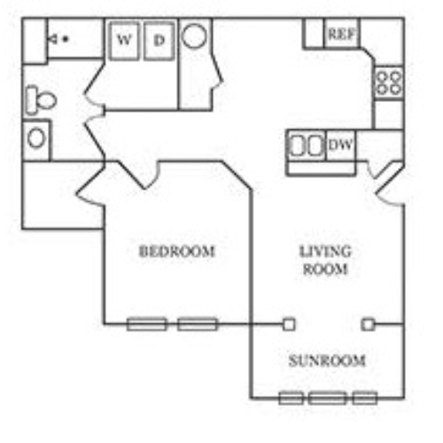 Horizon Senior Village | 1 Bed, 1 Bath