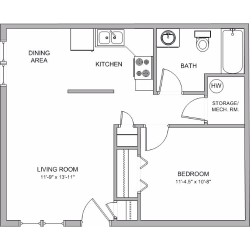 Kearney Estates | 1 Bed, 1 Bath