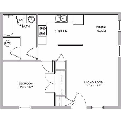 Smithville Properties | 1 Bed, 1 Bath