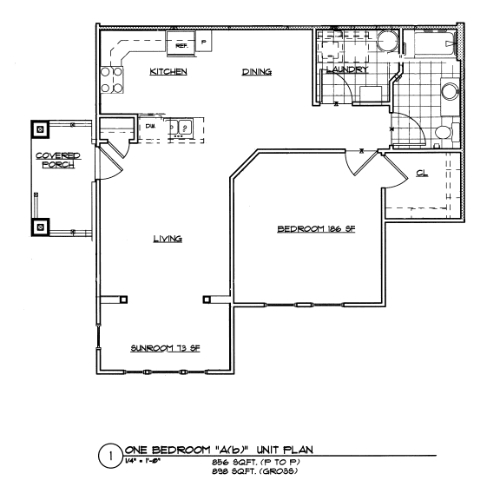 Fairgrounds Senior Village | 1 Bed, 1 Bath