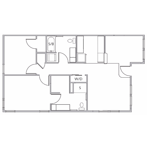 The Residences at Jennings Place | 2 Bed, 2 Bath