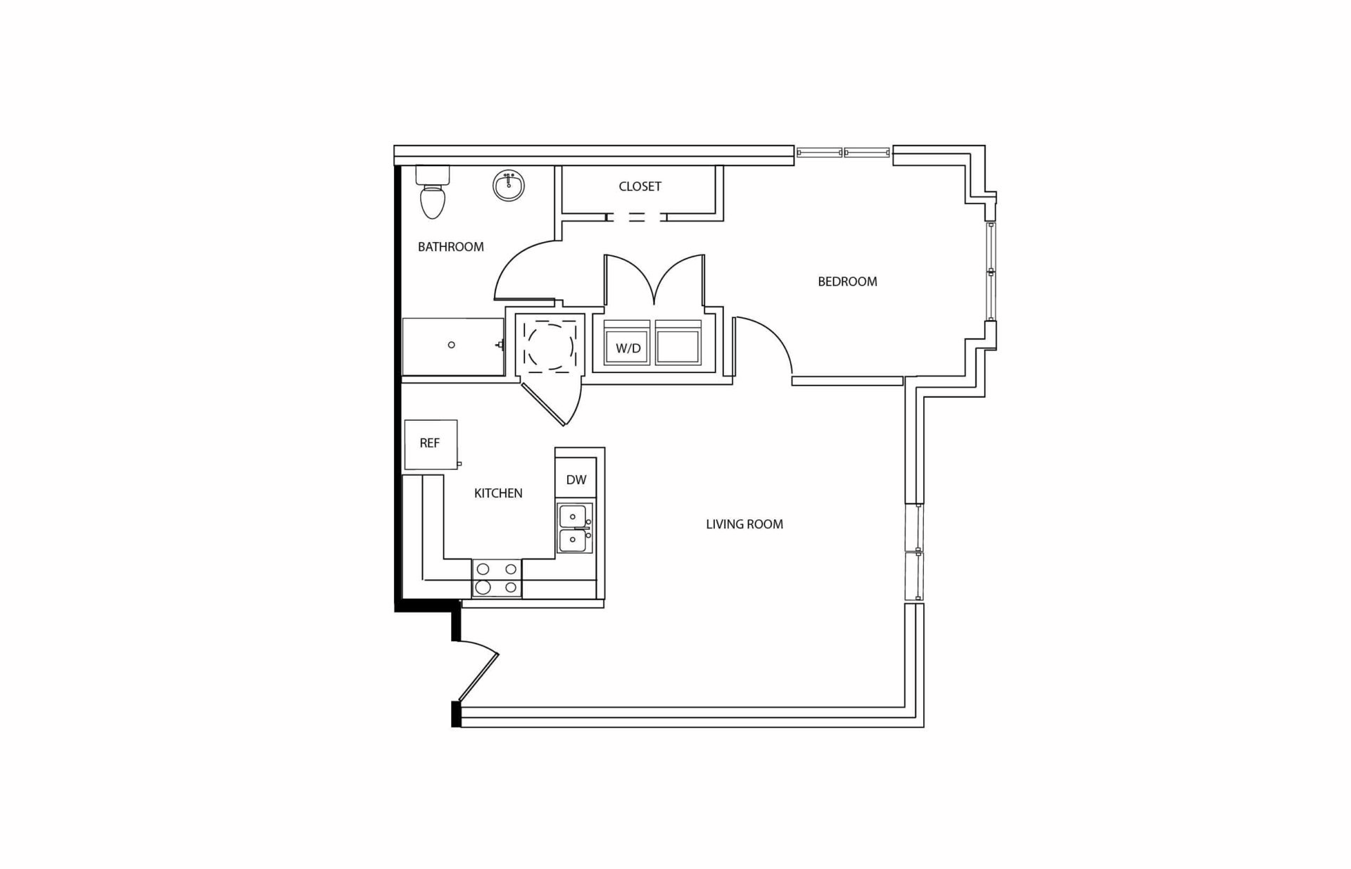 Gentry Estates II | 1 Bed, 1 Bath