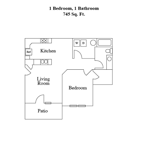 Peaks of Cornelia | 1 Bed, 1 Bath