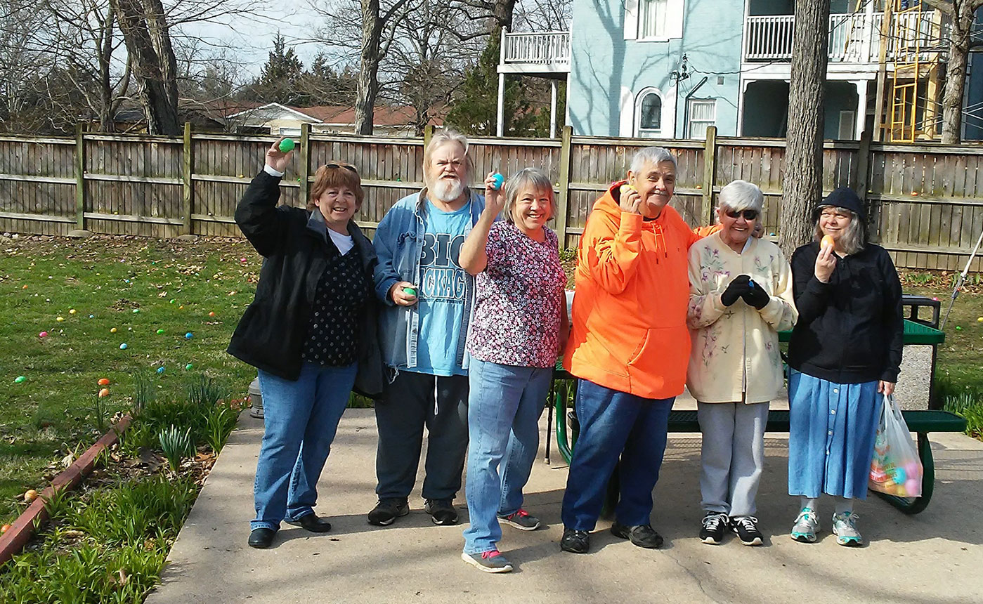 In conjunction with the local Ironton County Head Start program, Ironton Estates, a Fairway Management senior community located in Ironton, Missouri, hosted their eighth annual Easter Egg Hunt.