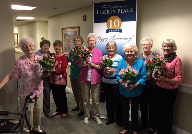 On Monday, October 1, the Residences at Liberty Place, a Fairway Management senior community in Liberty, Missouri, celebrated the community’s 10th anniversary of being open.