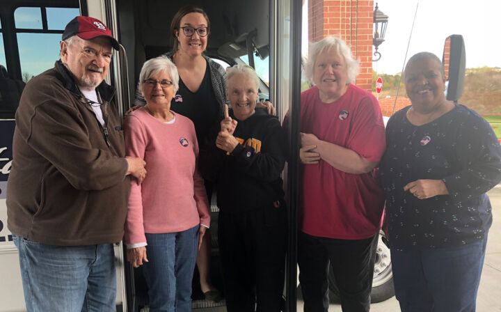 On Tuesday, November 6, 2018, Gentry Estates I & II, two Fairway Management senior communities located in Columbia, Missouri, provided free transportation for any resident who wished to vote in the 2018 midterm election.