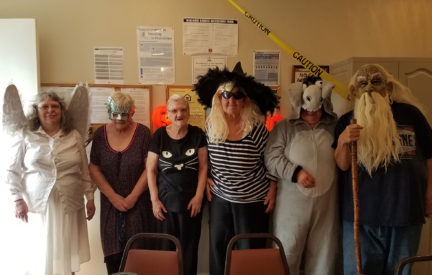 Ironton Estates, A Fairway Management Senior Community Located In Ironton, Missouri, Recently Hosted Their Annual Halloween Party & Contest At The End Of October.