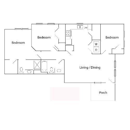 The Village at Winding Road II | 3 Bed, 2 Bath