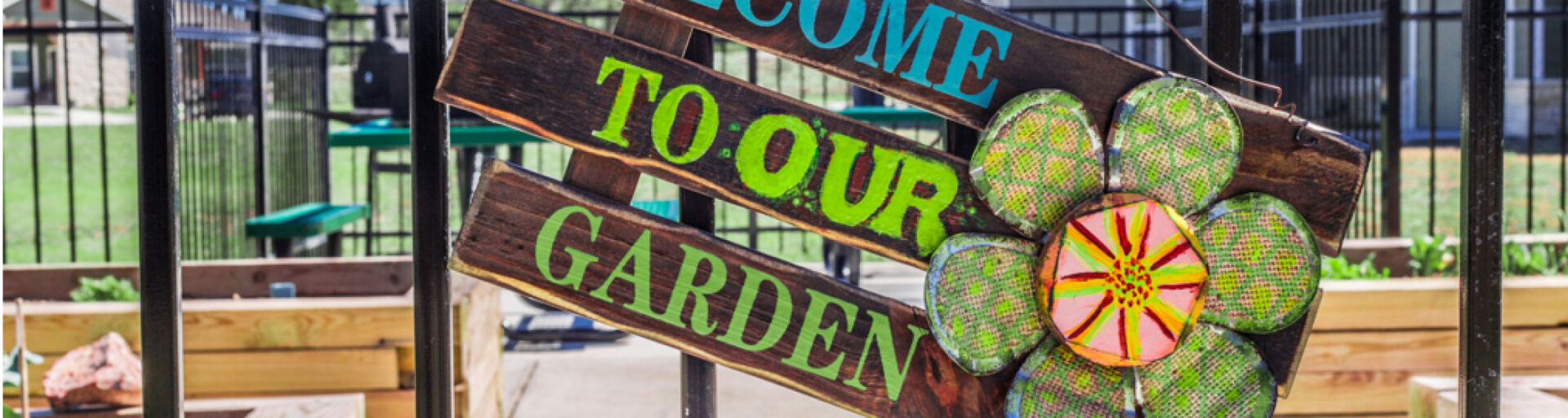 Residents at Hidden Glen, a FWM senior community in Salado, Texas, use the community garden to grow their own vegetables and other plants.