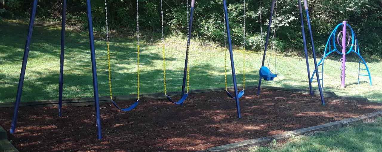 Ashton Village's playground looked brand new after Victory Church’s Serve Day.