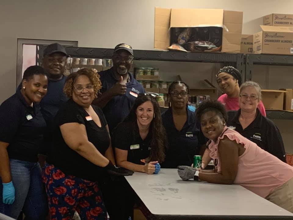 The Fairway Management Southeastern Regional Team recently completed one of their service projects at Overcomers House, a food bank located in Snellville, Georgia