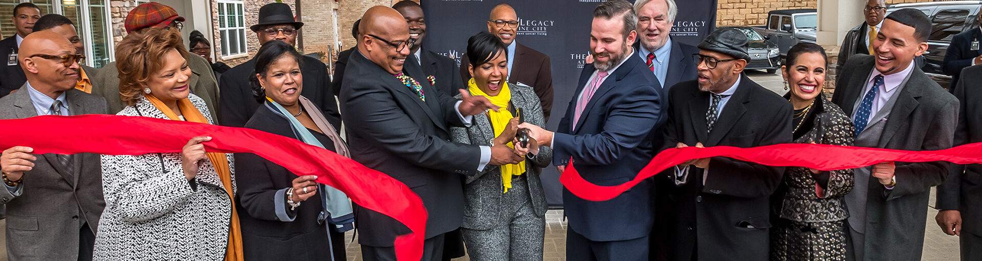 The Legacy at Vine City, a new Fairway Management affordable senior living community, held its grand opening in Atlanta, Georgia on Thursday, November 14, 2019.
