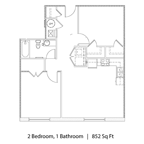 Waynesboro Senior Homes II | 2 Bed, 1 Bath