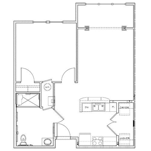 Havenwood Camellia | 1 Bed, 1 Bath